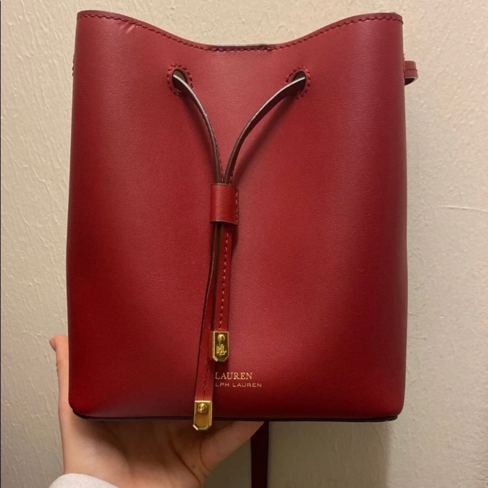 Ralph Lauren red purse